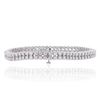 Image 2 : 14KT White Gold 3.10ctw Diamond Bracelet