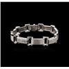 Image 1 : 14KT White Gold 2.37ctw Diamond Bracelet