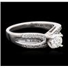 Image 2 : Silver 0.75ctw Diamond Ring