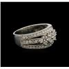 Image 2 : 0.88ctw Diamond Ring - 14KT White Gold