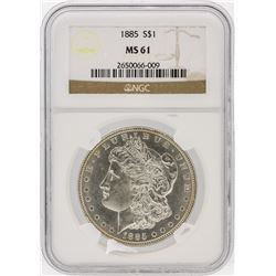 1885 NGC MS61 Morgan Silver Dollar