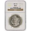 Image 1 : 1885 NGC MS61 Morgan Silver Dollar
