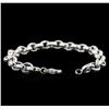 Image 3 : 14KT White Gold Bracelet