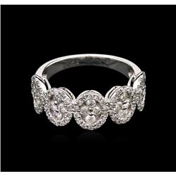 0.97ctw Diamond Ring - 14KT White Gold