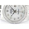 Image 3 : Rolex Stainless Steel 1.00ctw Diamond DateJust Men's Watch
