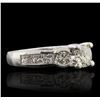 Image 2 : 14KT White Gold 1.95ctw Diamond Ring