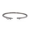 Image 3 : 14KT White Gold 1.60ctw Diamond Bangle Bracelet