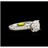 Image 2 : 1.10ctw Diamond Ring - 14KT White Gold