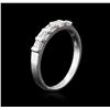 Image 3 : 18KT White Gold 0.40ctw Diamond Ring