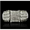 Image 1 : 14KT White Gold 1.05ctw Diamond Ring