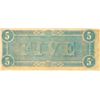 Image 2 : 1864 $5 Confederate States Civil War Note