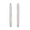 14KT White Gold 1.93ctw Diamond Earrings
