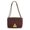 Image 1 : Marc Jacobs Large Single Chestnut Baroque Leather Bag