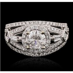 18KT White Gold 2.05ctw Diamond Ring