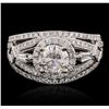 18KT White Gold 2.05ctw Diamond Ring