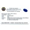 Image 2 : 46.37ctw. One Oval Cabochon Cut Tanzanite