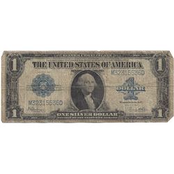 1923 $1 Large Silver Certificate Speelman / White Note