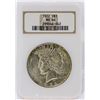 Image 1 : 1922 NGC MS64 Peace Silver Dollar