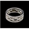 Image 1 : 1.00ctw Diamond Ring - 18KT White Gold