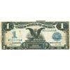 Image 1 : 1899 $1 Black Eagle Silver Certificate US Currency Bank Note