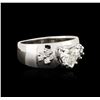 Image 2 : 14KT White Gold 0.75ctw Diamond Ring