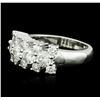 Image 2 : 14KT White Gold 1.54ctw Diamond Ring
