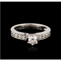 14KT White Gold 0.69ctw Diamond Ring