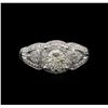 Image 1 : 1.00ctw Diamond Ring - 14KT White Gold