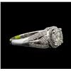 Image 2 : 1.00ctw Diamond Ring - 14KT White Gold