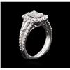 Image 3 : 1.59ctw Diamond Ring - 14KT White Gold