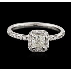 14KT White Gold 0.61ctw Diamond Ring