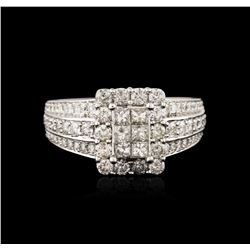 14KT White Gold 2.00ctw Diamond Ring