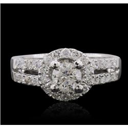 14KT White Gold 1.20ctw Diamond Ring