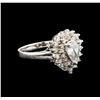 Image 2 : 1.42ctw Diamond Ring - 14KT White Gold
