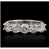 Image 1 : 14KT White Gold 2.02ctw Diamond Ring