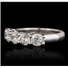 Image 2 : 14KT White Gold 2.02ctw Diamond Ring
