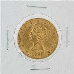 1898 $10 Liberty Head Eagle Gold Coin