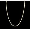 Image 2 : 18KT Yellow Gold 12.11ctw Diamond Necklace