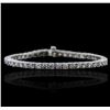 14KT White Gold 5.45ctw Diamond Bracelet