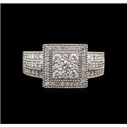 0.78ctw Diamond Ring - 14KT White Gold