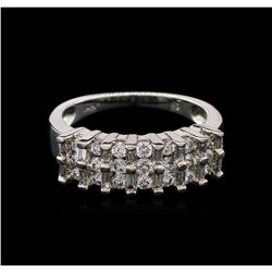 0.91ctw Diamond Ring - 14KT White Gold