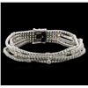 15.57ctw Diamond Bracelet - 18KT White Gold