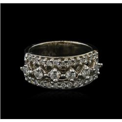 0.90ctw Diamond Ring - 14KT White Gold