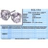 Image 4 : 14KT White Gold 5.05ctw Diamond Stud Earrings
