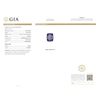 Image 5 : 18KT White Gold GIA Certified 16.95ct Tanzanite and Diamond Pendant With Chain
