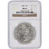 Image 1 : 1887 NGC MS63 Morgan Silver Dollar