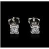 14KT White Gold 0.50ctw Diamond Stud Earrings