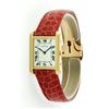 Image 1 : Cartier 18KT Yellow Gold Tank Ladies Watch