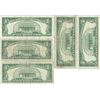 Image 2 : 1963 $5 Red Seal Bill Lot of 5