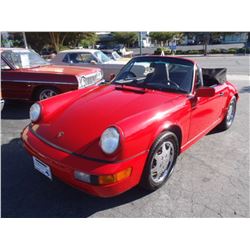 1991 Porsche Carrera 2 Cabriolet